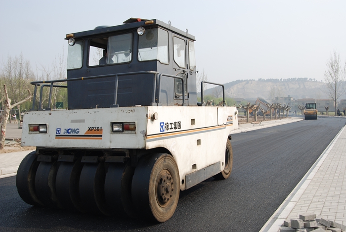 道路施工現場